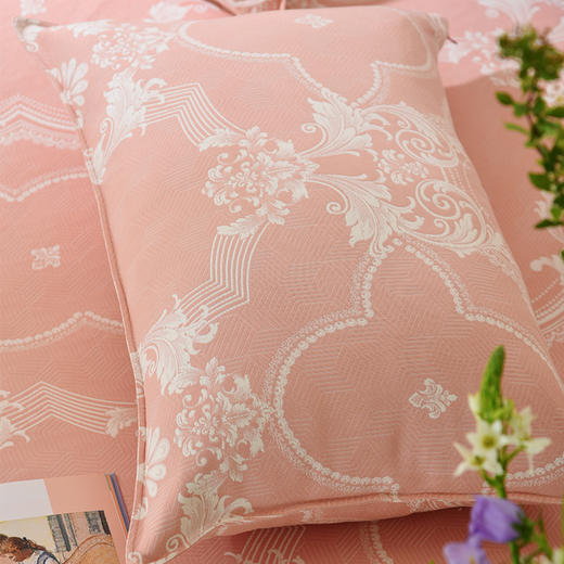 欧式复古宫廷系列竹纤维凉席枕套可机洗可折叠枕套枕罩2024夏季新款 商品图3