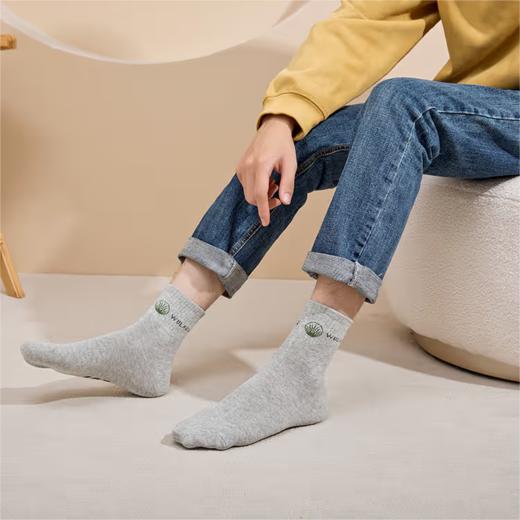 【靰鞡草】抗菌除臭袜（6双/盒） 商品图2