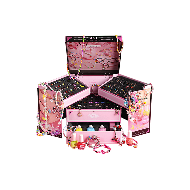 凯卡西 女儿的宝藏串珠首饰盒手链diy手工穿珠子儿童女孩玩具礼物