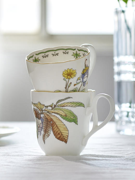 Noritake则武 TOTORO经典龙猫骨瓷宫崎骏马克杯女可爱水杯大容量 商品图2