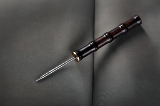 SDCC0075°紫光檀茶针 商品图4