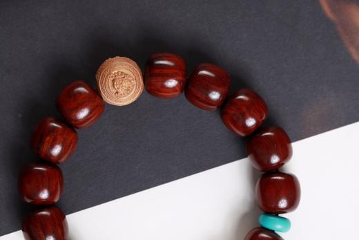 XYZT0560°五路财神 | 印度小叶紫檀手串1.3 商品图3