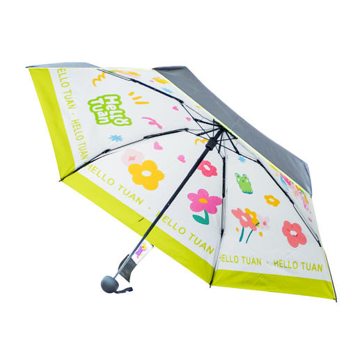 团团便携五折晴雨伞 商品图5