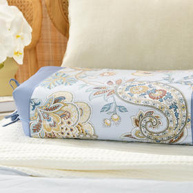 经典手绘系列调节枕纯荞麦壳枕头可调节高度护颈枕