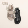 信诺 真皮舒适女鞋 2024新款夏季软底防滑魔术贴中老年妈妈鞋凉鞋L618-13 商品缩略图5