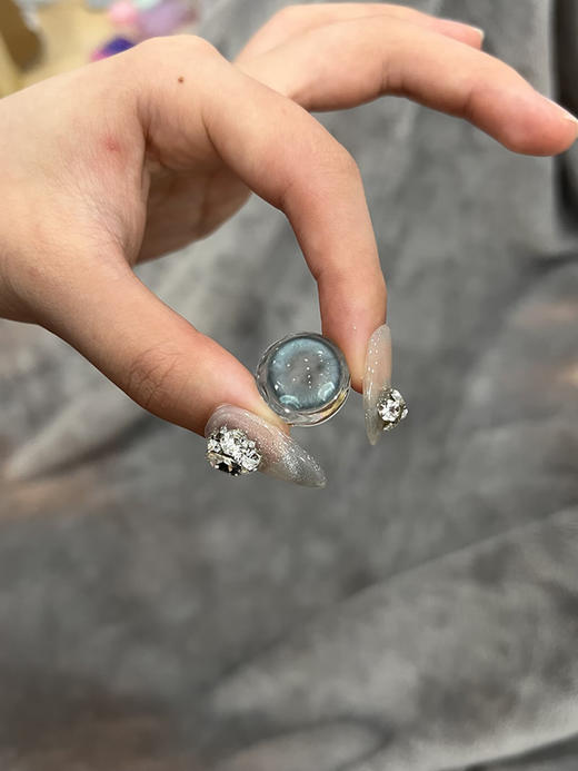 MIMIPARK 发光水母 月抛 两片 14.5mm 参考着色 14.2mm 基弧 8.6 含水 42% 新锐国货 商品图5