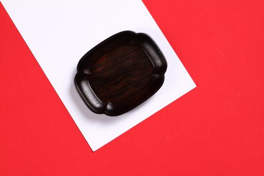 LP0124-2°紫光檀海棠口茶杯垫 商品图6