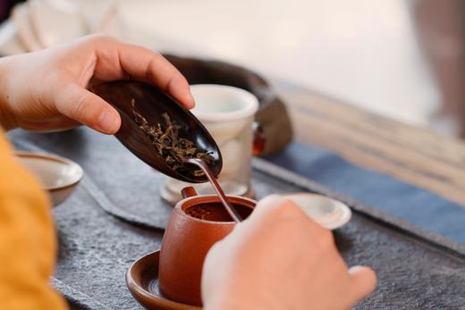 SDCC0026°大红酸枝荷叶素茶则套装 商品图1