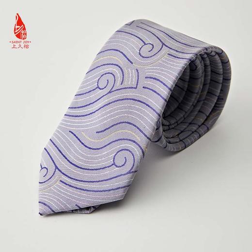 SAINTJOY/上久楷 宋锦领带 长年有余纹 PSS23A01 商品图0