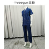 Threegun三枪 舒肤棉翻领开襟短袖长裤男家居套-80781D911 商品缩略图4