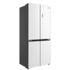美的（Midea）冰箱521升十字四门60cm薄纯平全嵌超净科技除菌保鲜智能家用大冰箱BCD-521WUSGPZM凝光白 商品缩略图4