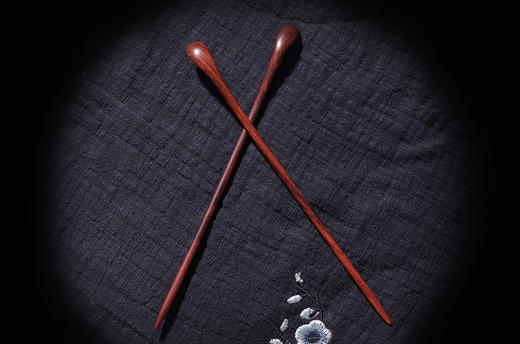 SDCC0028°印度小叶紫檀老料茶则套装 商品图10