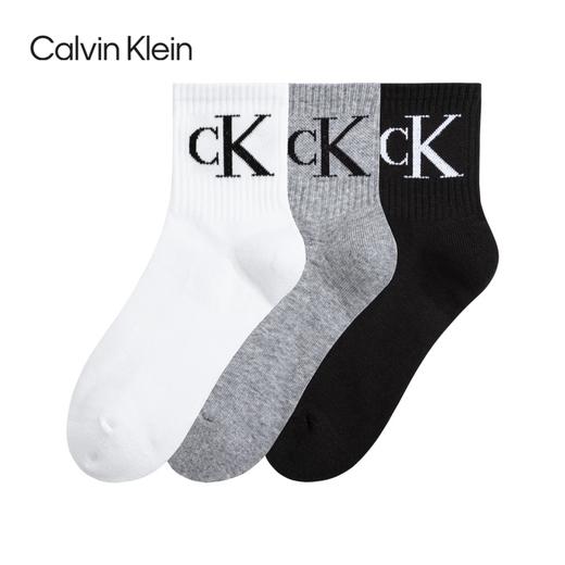 CALVIN KLEIN 中长袜3双装 CKJN-KS-23C066 商品图0