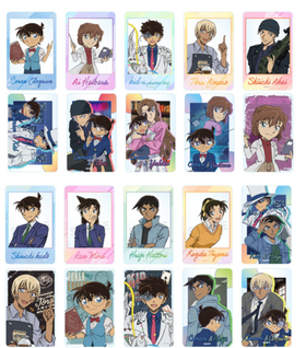 TWINCRE 名侦探柯南 收藏卡 第二弹 全20种 10包/盒 谷子