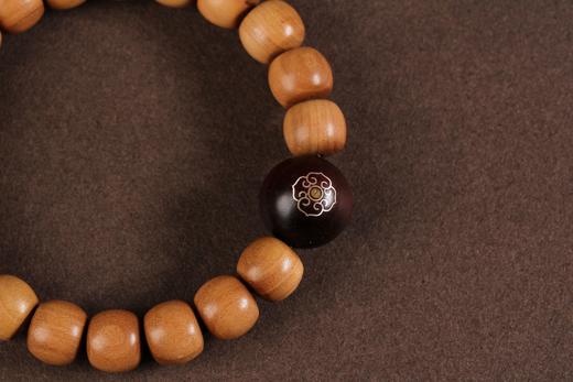 DQ0042°印度老山檀香老珠型手饰手串 商品图2