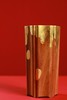 SDCC0074-1-1°非洲酸枝贴金薄葵口笔筒 商品缩略图1