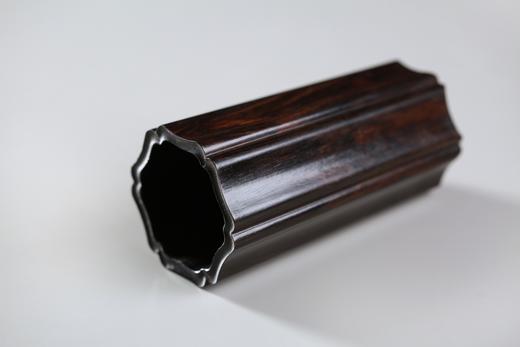 SDCC0074°非洲酸枝葵口笔筒 商品图3