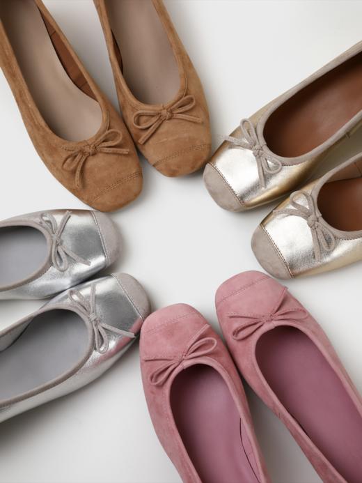 逸红颜小集市#高奢意大利🇮🇹工艺贴膜小羊皮「芭蕾舞」鞋 莹润亮泽的质感绝了! 商品图7