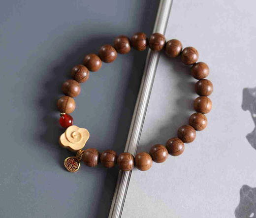 YLDM0004°六道木+黄杨木祥云手串 商品图0