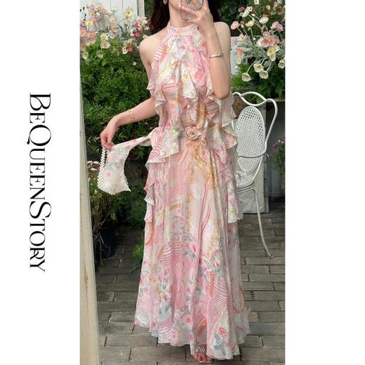 BeQueenStory【巴洛克神殿】重工桑蚕丝仙气上衣&半裙&连衣裙套装 商品图3