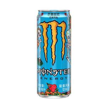 魔爪（Monster） 芒果味风味饮料 能量饮料 功能饮料330ml*24罐 商品图1