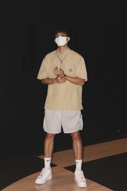 LUSHISI男子翻领T恤运动速干面料柔软舒适夏季新款polo衫[热爱] 商品图5