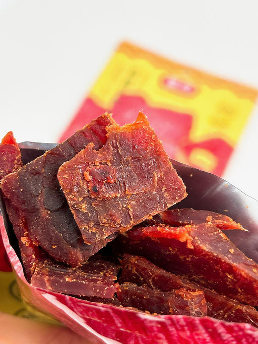 肉食控🥩大满足！【苹果木烤肉片】果木熏烤芳气，风味独特，嘎嘎好吃😋！甄选优质猪后腿整片原切，✨肉感扎实，口口满足~ 商品图3