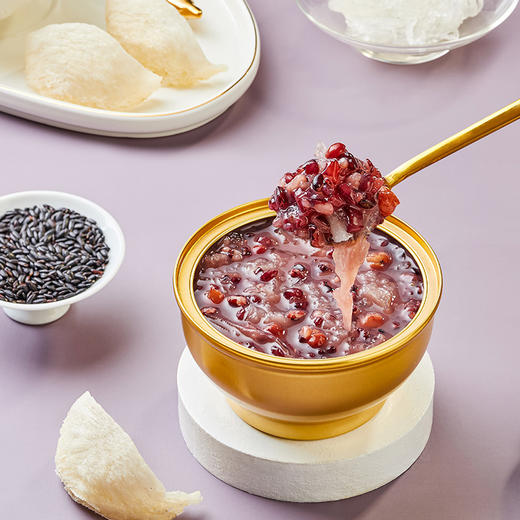 包邮【厂商直发】立家有机谷物粥黑米/燕麦燕窝粥、人参综合谷物粥、奇亚籽元气粥多种口味可选 商品图11