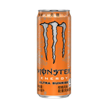 魔爪（Monster）可口可乐魔爪 Monster柑橘味 能量风味饮料 无糖 330ml*12罐 商品图0