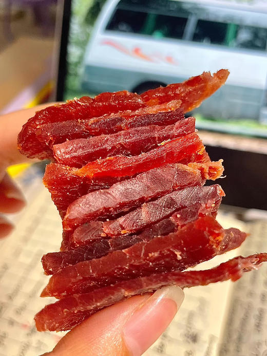 肉食控🥩大满足！【苹果木烤肉片】果木熏烤芳气，风味独特，嘎嘎好吃😋！甄选优质猪后腿整片原切，✨肉感扎实，口口满足~ 商品图7