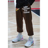 LUSHISI新品[向日葵]印花针织束脚春秋运动卫裤宽松休闲美式长裤 商品缩略图1