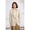 乔万尼新款夏醋酸休闲西装外套女高级西装EM2B709 商品缩略图2