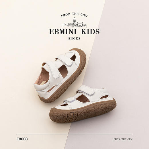 【品牌直供】EBMINI英贝米尼宝宝机能凉鞋夏季软底男童学步鞋包头儿童鞋子透气女童鞋16-26码 商品图4