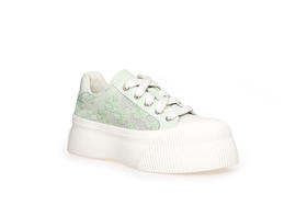 豪麟名鞋奥莱迪嘉女鞋时尚休闲鞋牛皮革DJHJA41WX022绿色  原价1960元