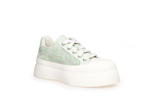 豪麟名鞋奥莱迪嘉女鞋时尚休闲鞋牛皮革DJHJA41WX022绿色  原价1960元 商品图0