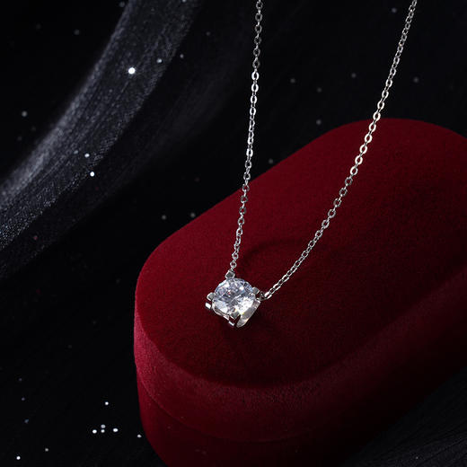 子佩集S925银【恒心】套链项链【YL-3866201】纯银时尚2404 商品图0