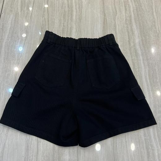 14GD后腰橡筋双侧口袋时尚短裤40325（黑） 夏季 407202032105 商品图4