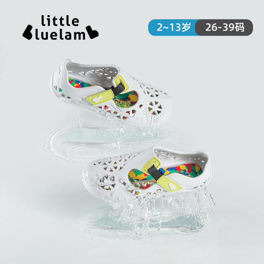 小蓝羊x菠萝童鞋24夏季亲子男女童透气凉鞋-联名溯溪鞋（不送鞋花） 商品图1