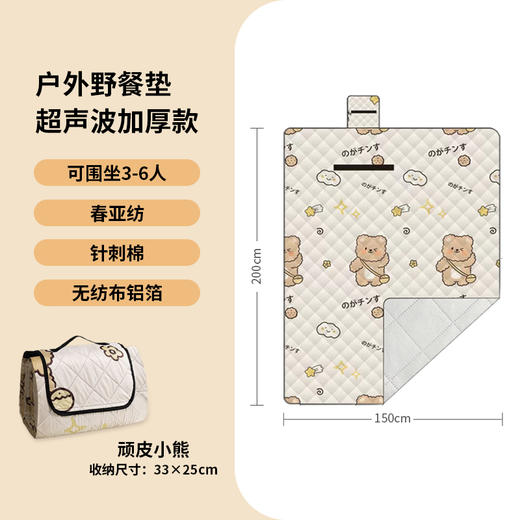 凯速超声波便携野餐垫 150x200 cm（±3%） F18 商品图1
