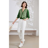 乔万尼新款夏短外套女桑蚕丝凉爽透气外套EM2B706 商品缩略图1