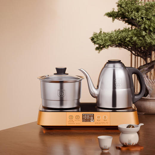 金灶（KAMJOVE） EC-8智能烧水壶316不锈钢茶艺炉旗舰系列全自动涌泉上水电热水壶遥控 1.2L 商品图7