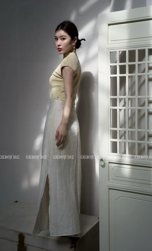 【门店同款】ENJOY夏季云敛-天然美纹理半裙 157211771 商品图1