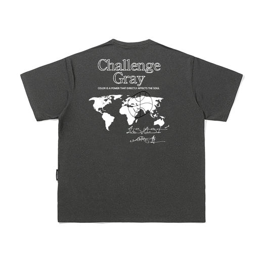 LUSHISI美式篮球短袖新款[地图]主题印花投篮服圆领速干运动跑步 商品图4