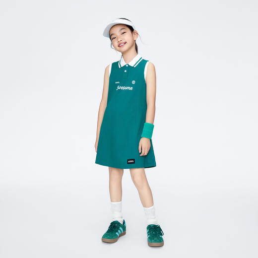 女童凉感POLO裙连衣裙裙子新款安奈儿童装实体店同款AG423790 商品图3