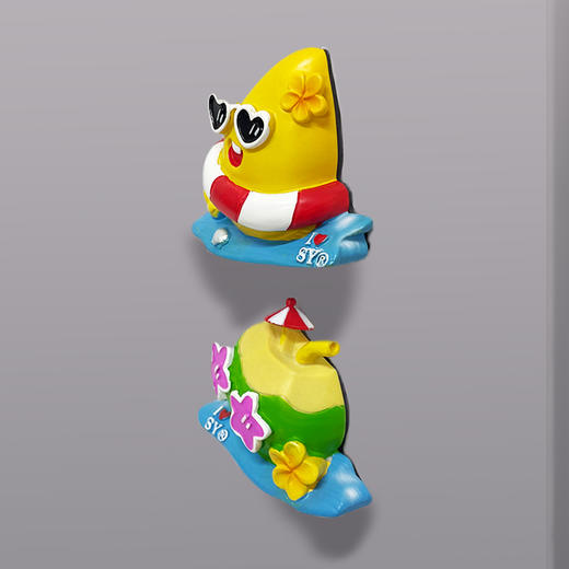 【机场同款】海南三亚冰箱贴一椰暴富芒着可爱磁贴礼物迁客文创 商品图4