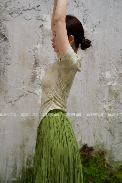 【门店同款】ENJOY夏季云敛-诗意晕染中式上衣 157156505 商品图4