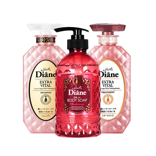 黛丝恩致美系列洗护沐套装/112539 洗发水450ml*护发素450ml*沐浴露500ml 全家共享 商品图0