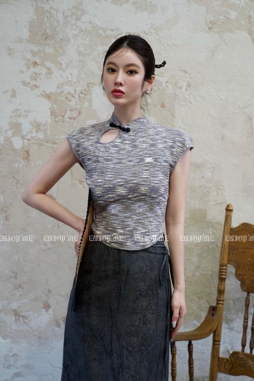 【门店同款】ENJOY夏季云敛-天然美纹理半裙 157211771 商品图5