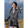 鹿向南《曼哈顿日记》学院风时尚套装女春季西装外套L336200-1 商品缩略图2