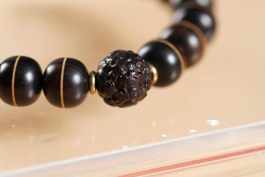 ZGT0004°招财貔小貅 紫光檀手串 商品图2